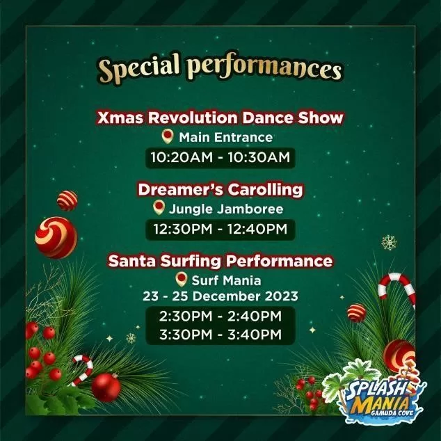 Special performance @ SplashMania Waterpark