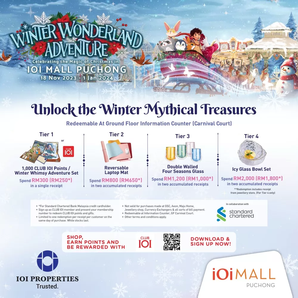 Have Loads Of Fun At Winter Wonderland Adventure In IOI Mall Puchong!