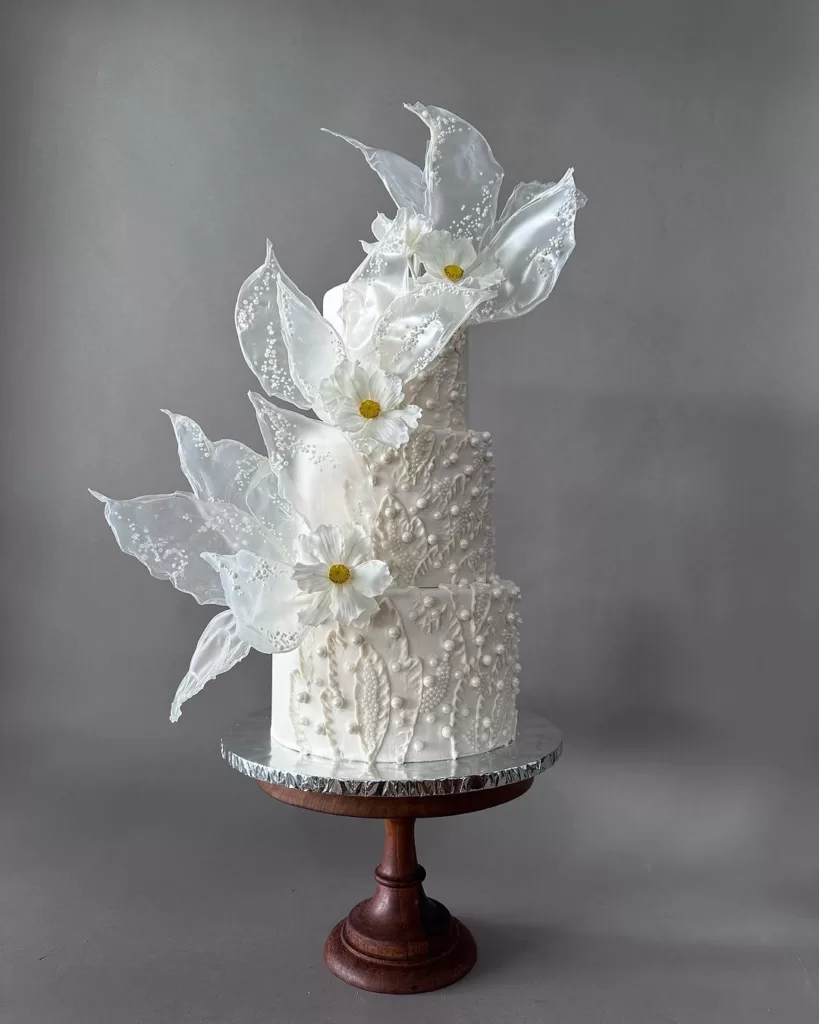 Here's Why You Should Buy This Pretty Wedding Cake