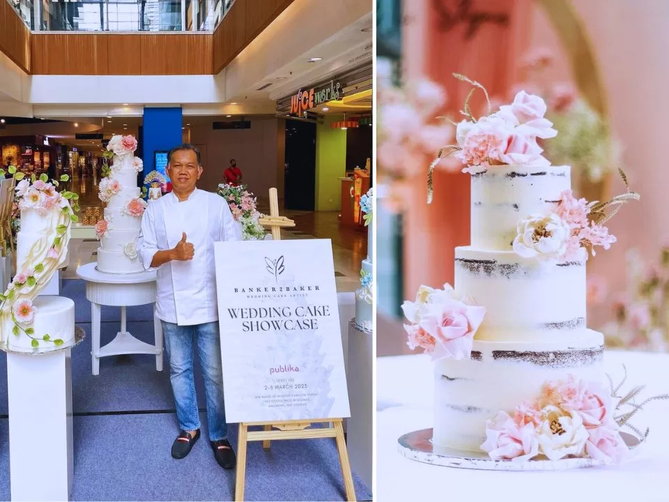 From Banker To Baker, Zulkiflee Mawan Has Turned Into A Wedding Cake Artisan!