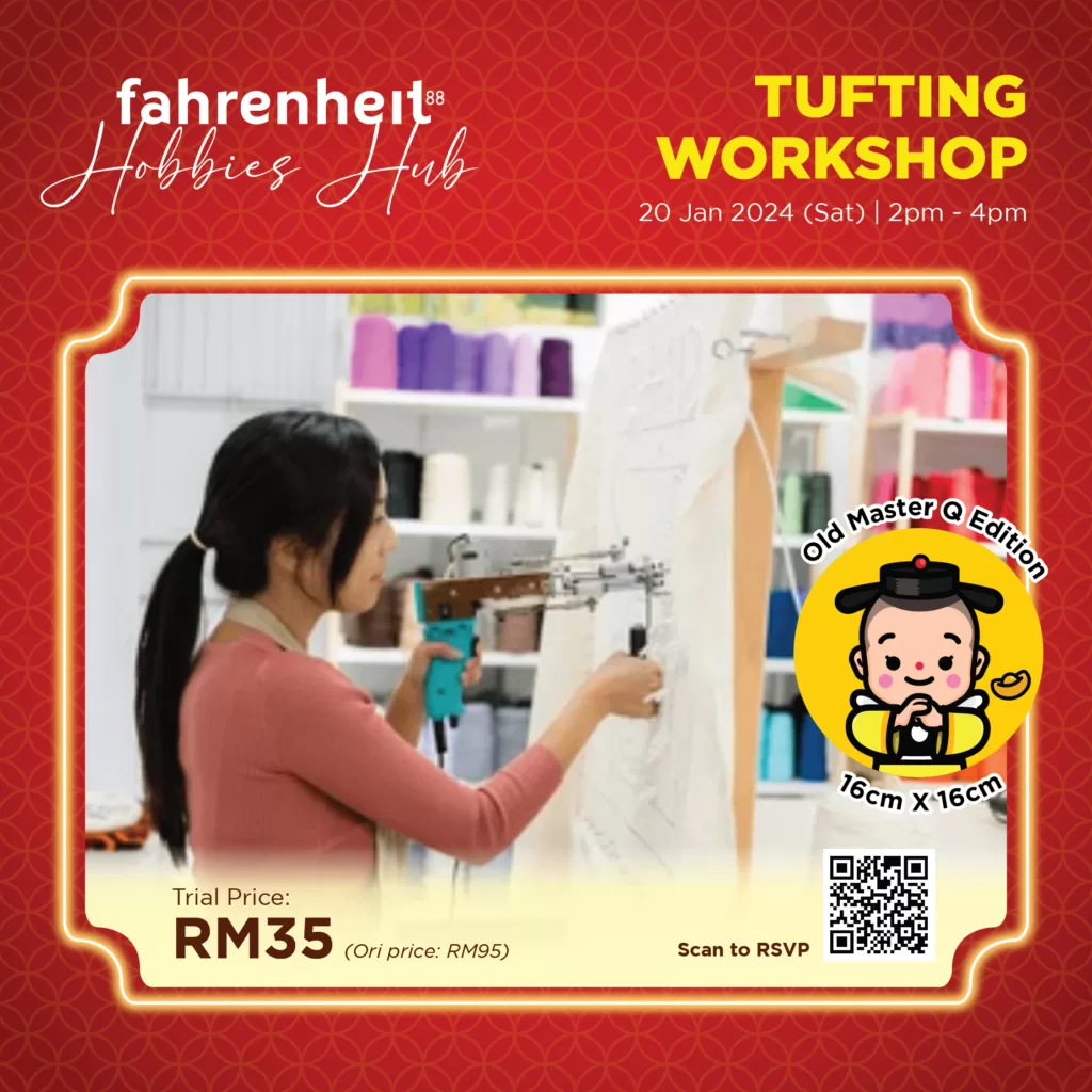 Tufting Workshop @ Fahrenheit88