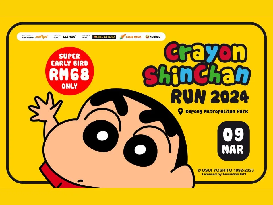 The Crayon ShinChan Run 2024 @ Kepong Metropolitan Park