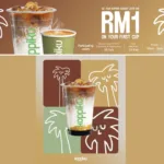Koppiku New Coconut Latte For Just RM1!