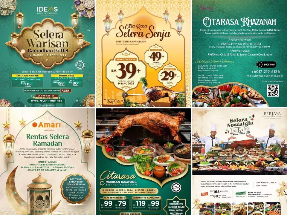 Discover 25 Delectable Ramadan Buffet Options In Kuala Lumpur For The 2024 Season!