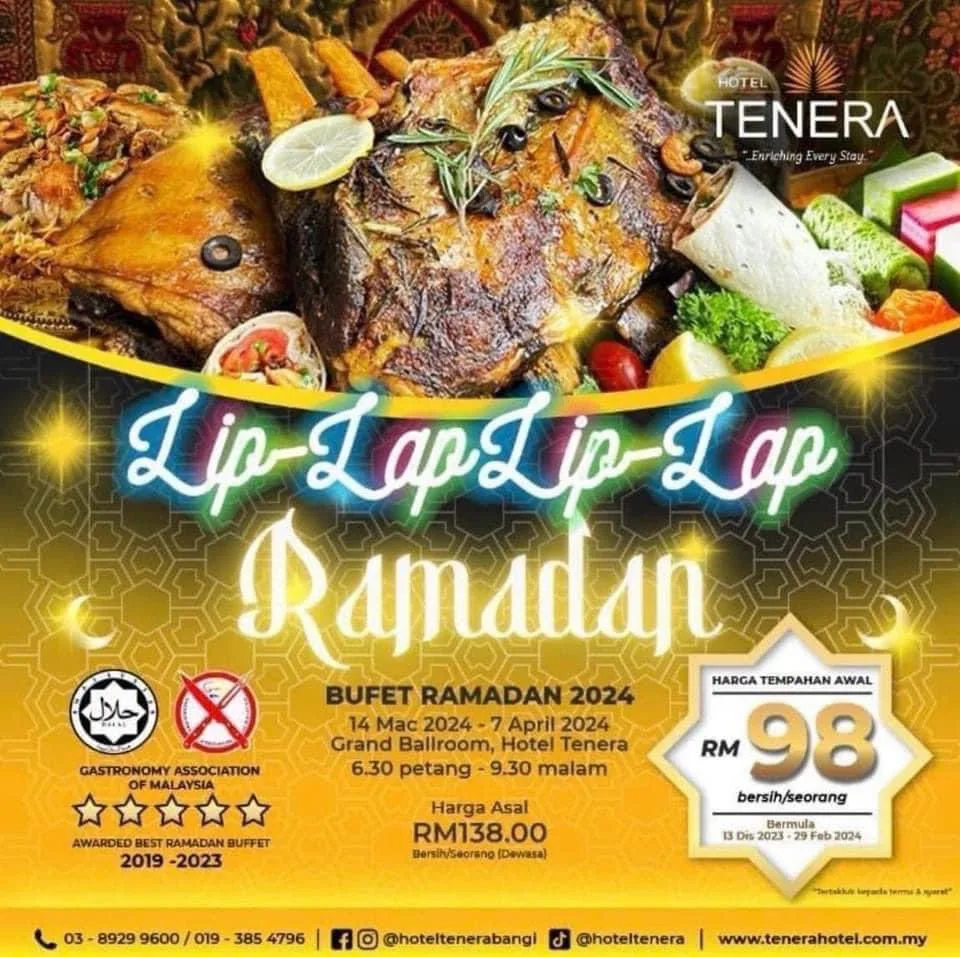 2024 Ramadan Buffet In Selangor - Hotel Tenera