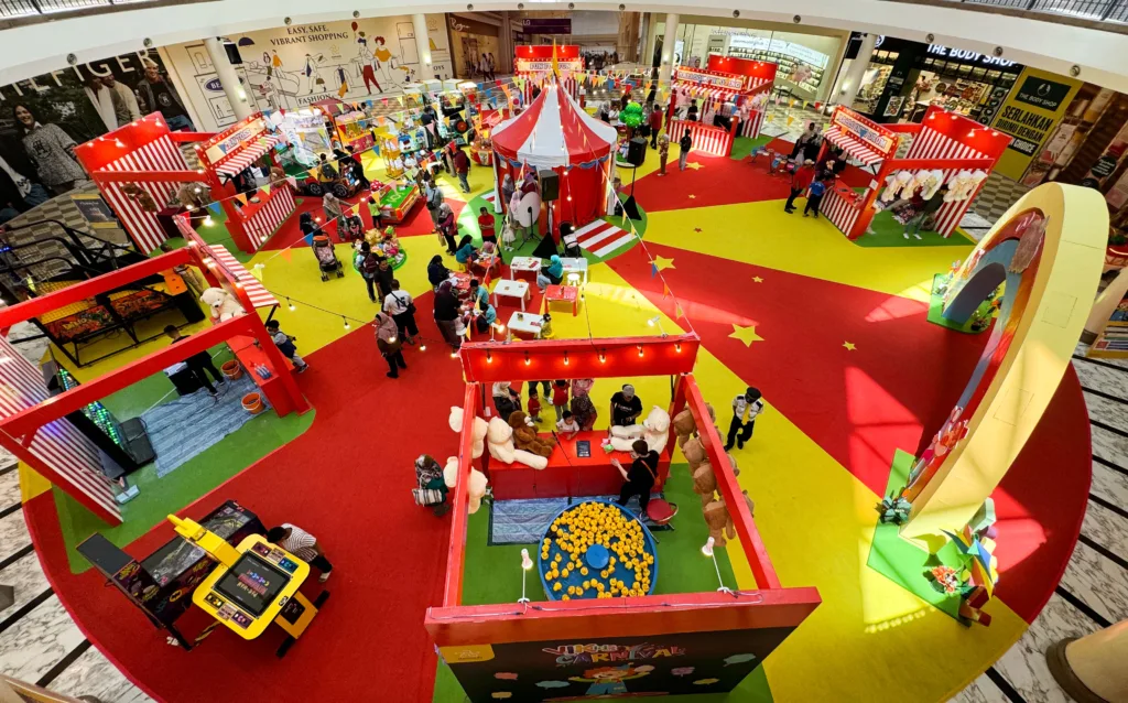 Alamanda Shopping Centre transforms into a lively carnival ground