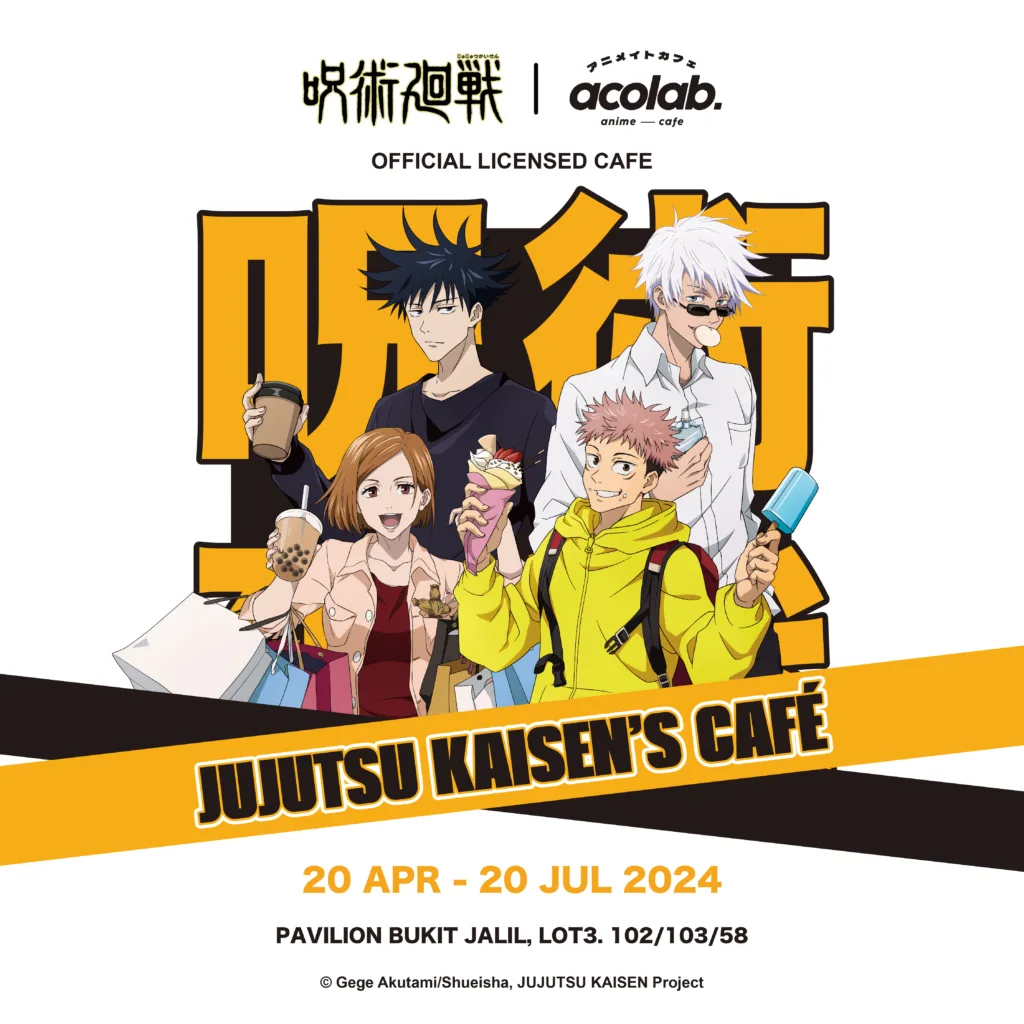 "Jujutsu Kaisen Experience" - Jujutsu Kaisen's Cafe Malaysia