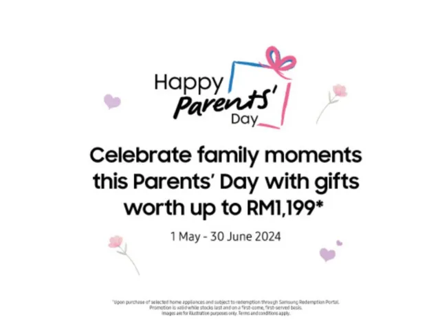 Elevate Your Parents' Day Celebration With Samsung Home Appliances