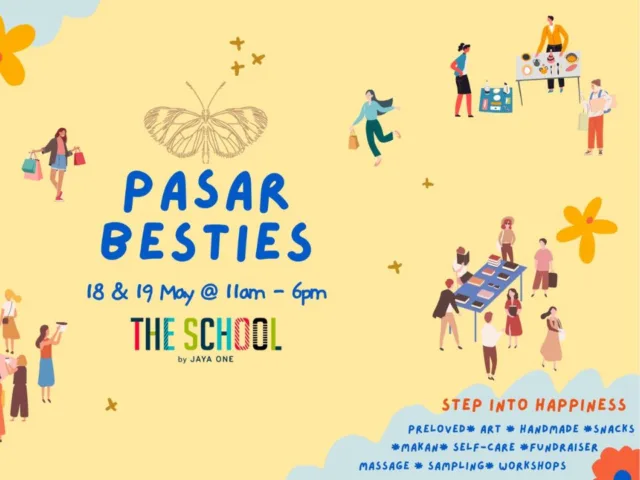 Promoting Mental Well-being: PASAR BESTIES Bazaar By The Butterfly Project