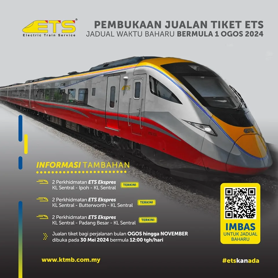 Faster Travel With KTMB ETS Express