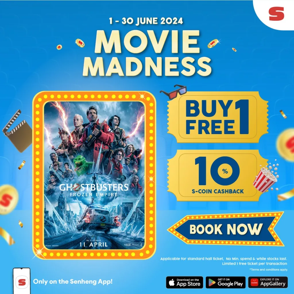 A Cinematic Treat: Buy 1 Get 1 Free Movie Tickets