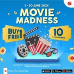 Senheng App Offers Buy 1 Get 1 Free Movie Tickets Until 30th June