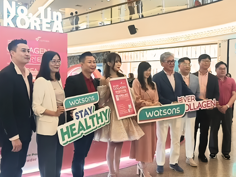 Ever Collagen, Korea's no.1 collagen peptide brand, launching event at Mid Valley Megamall, Kuala Lumpur