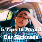 how to avoid car sickness or feeling of nausea