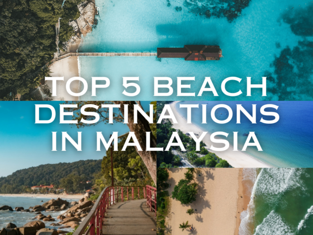 agoda shares top 5 beach destinations in malaysia