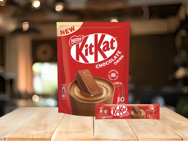 KitKat Malaysia launching kitkat chocolate drink