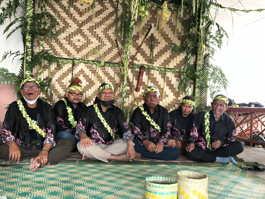 Orang Asli community at Bukit Lanjan