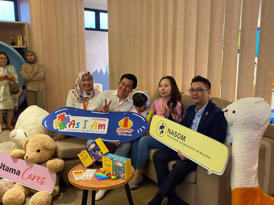 Launching of the "AS I AM - Celebrating Differences" campaign and Sensory Pod to help alleviate sensory problems for individuals with Autism Spectrum Disorder (ASD)