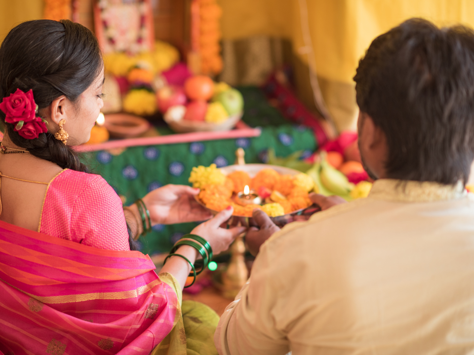 Deepavali celebration with family