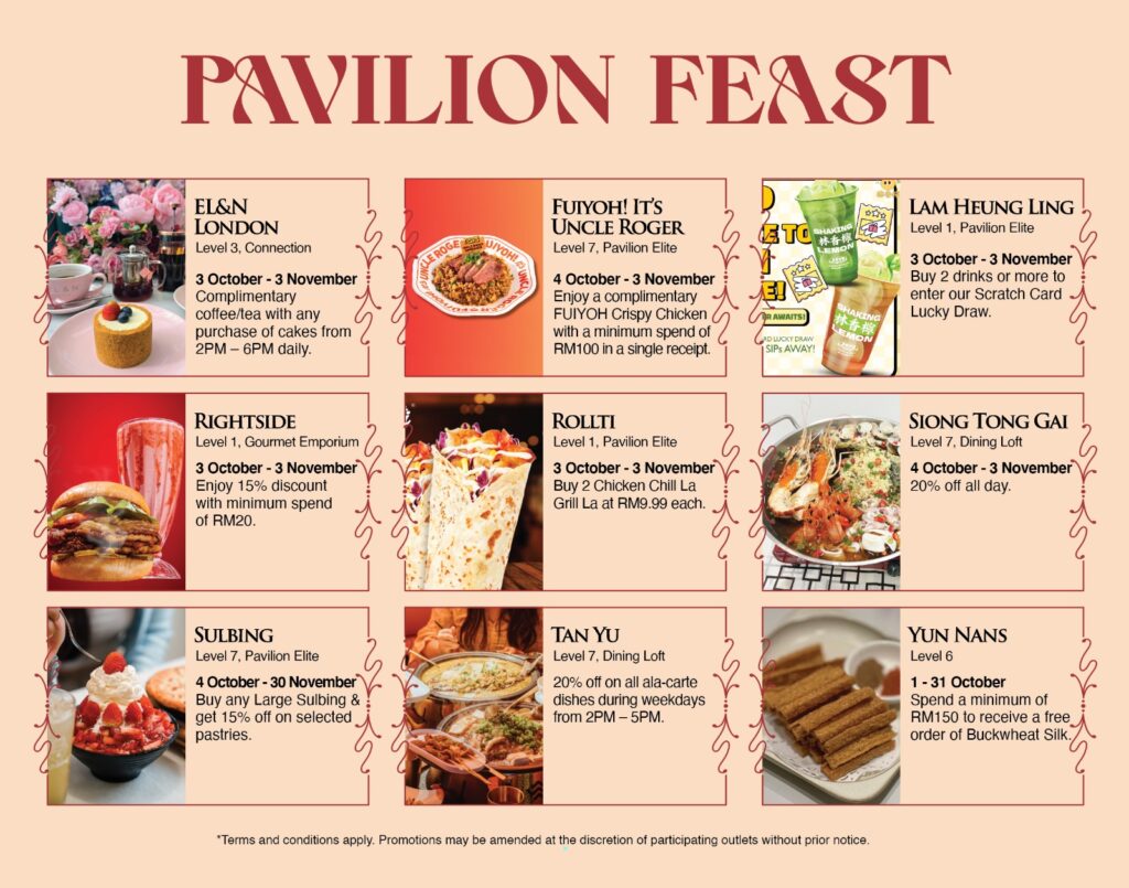 pavilion feast 2024