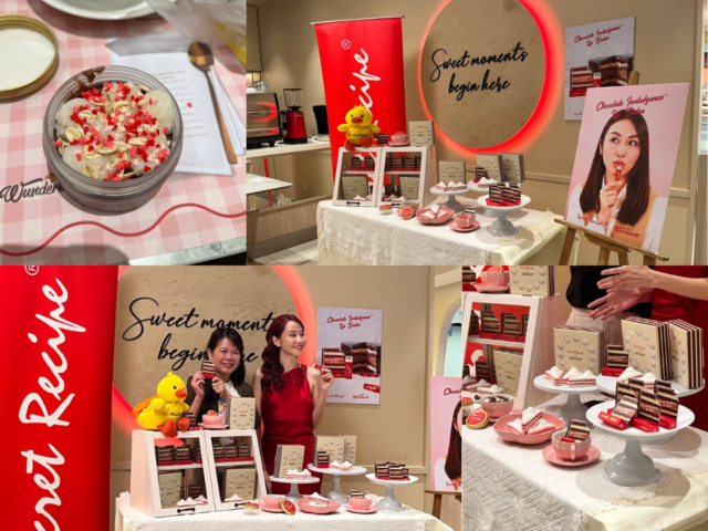 secret recipe collaborated with wunderbath and launching of chocolate indulgence lip balm