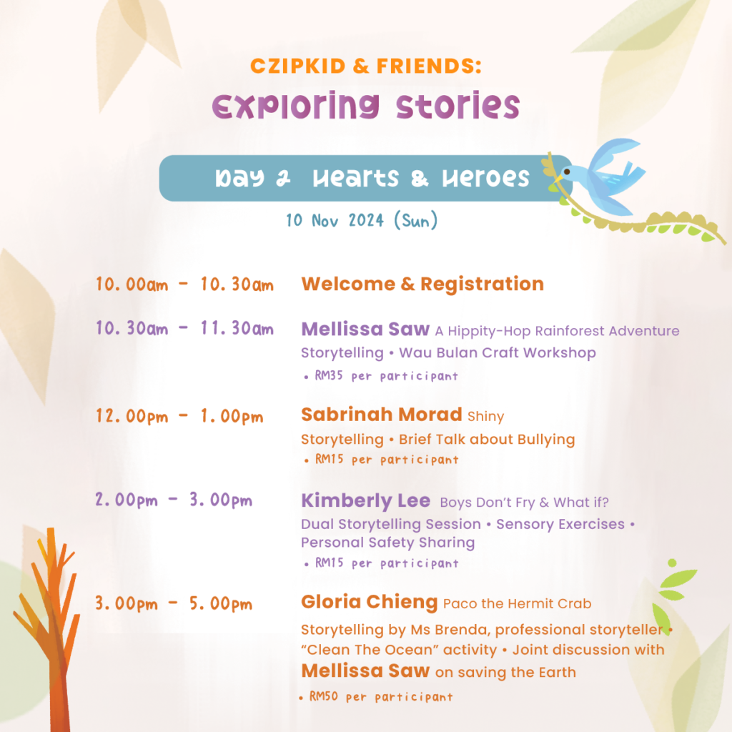 CzipKid & Friends_ Day 2 Schedule