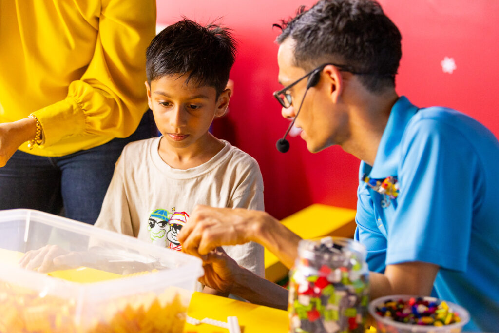 legoland malaysia resort's workshop led by master model builder