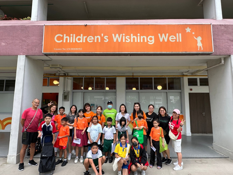 children's wishing well, one of the six charity homes benefitted from herbalife family foundation grants