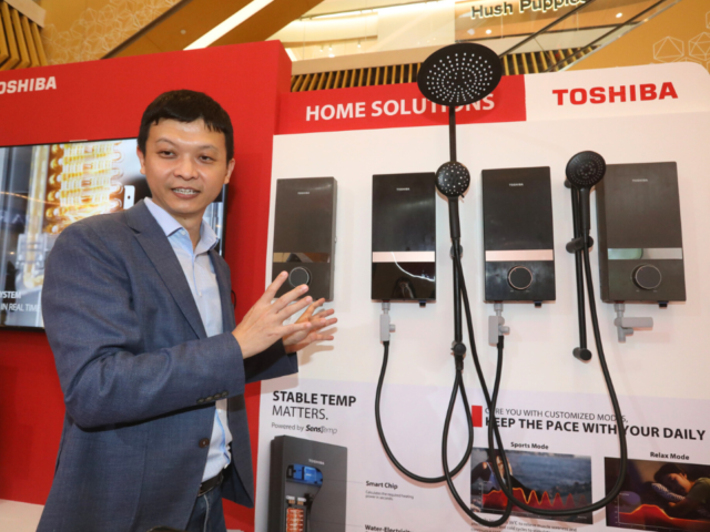 SensTemp™ Temperature Water Heater by Toshiba