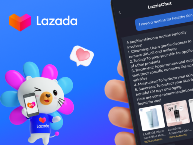 Lazada AI chatbox Lazzie, leveraging GenAI for better shopping experience