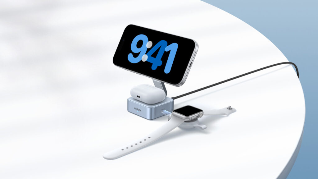 MagFlow 2-in-1 Magnetic Foldable Wireless Charger 25W