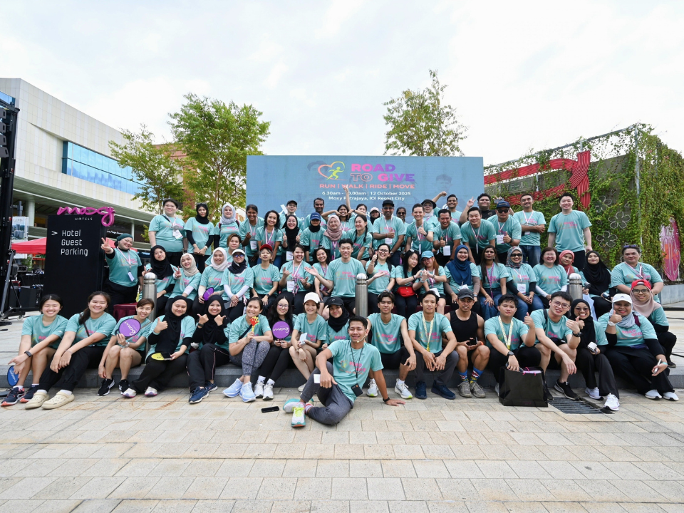 Every Step Counts: Moxy Putrajaya Runs With Purpose At Road To Give 2025