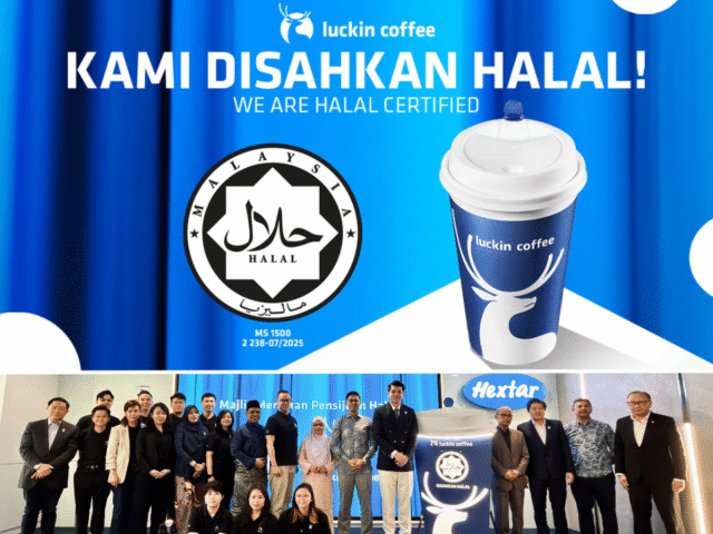 luckin coffee malaysia halal