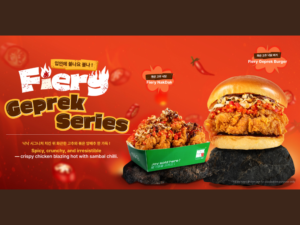 NakNak Fiery Geprek Series