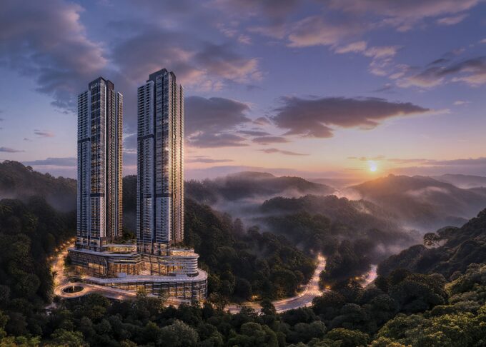 Artist impression of Mercure Living Genting Highlands by Accor, a branded residence in Malaysia set to open in 2028
