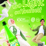 Spritzer Sparkling Go Light on Yourself campaign key visual