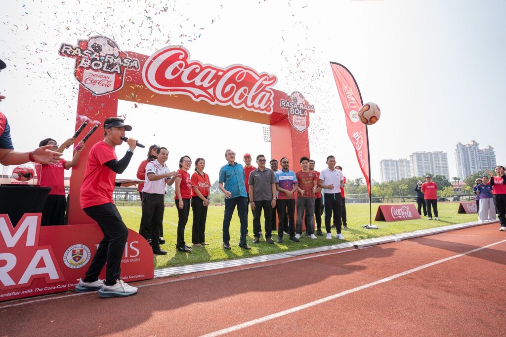 Coca-Cola Bina Juara official launch kick-off at Universiti Malaysia Sabah
