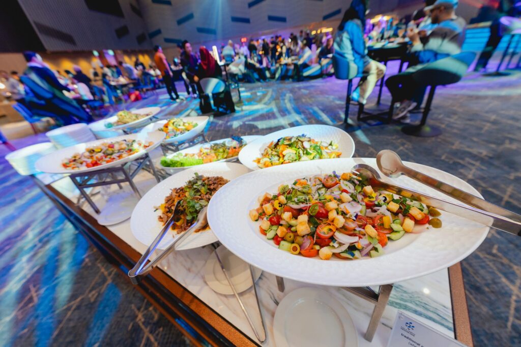 Salad spread at the Flavours of KLCC buffet