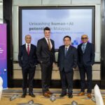 Free Coursera Courses Malaysia – MyDIGITAL Corporation, Ministry of Digital and Coursera leaders at the Rakyat Digital media briefing