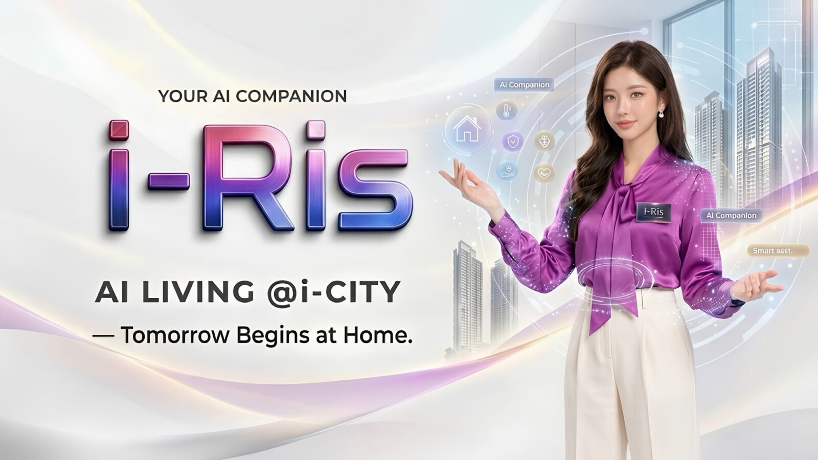 i-Ris AI Companion for AI Living @ i-City