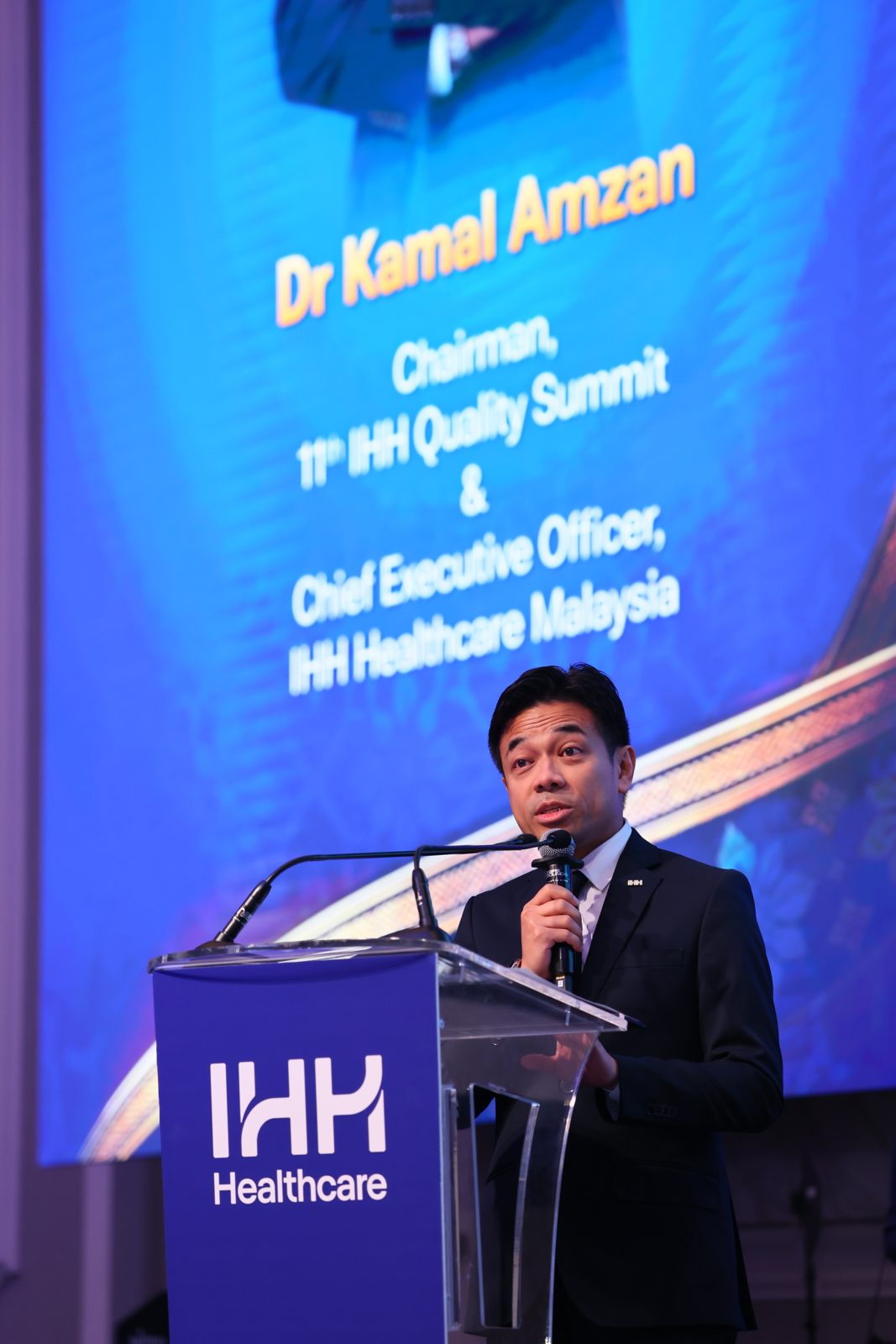 Dr Kamal Amzan, CEO of IHH Healthcare Malaysia and Chairman of IHH Quality Summit 2026