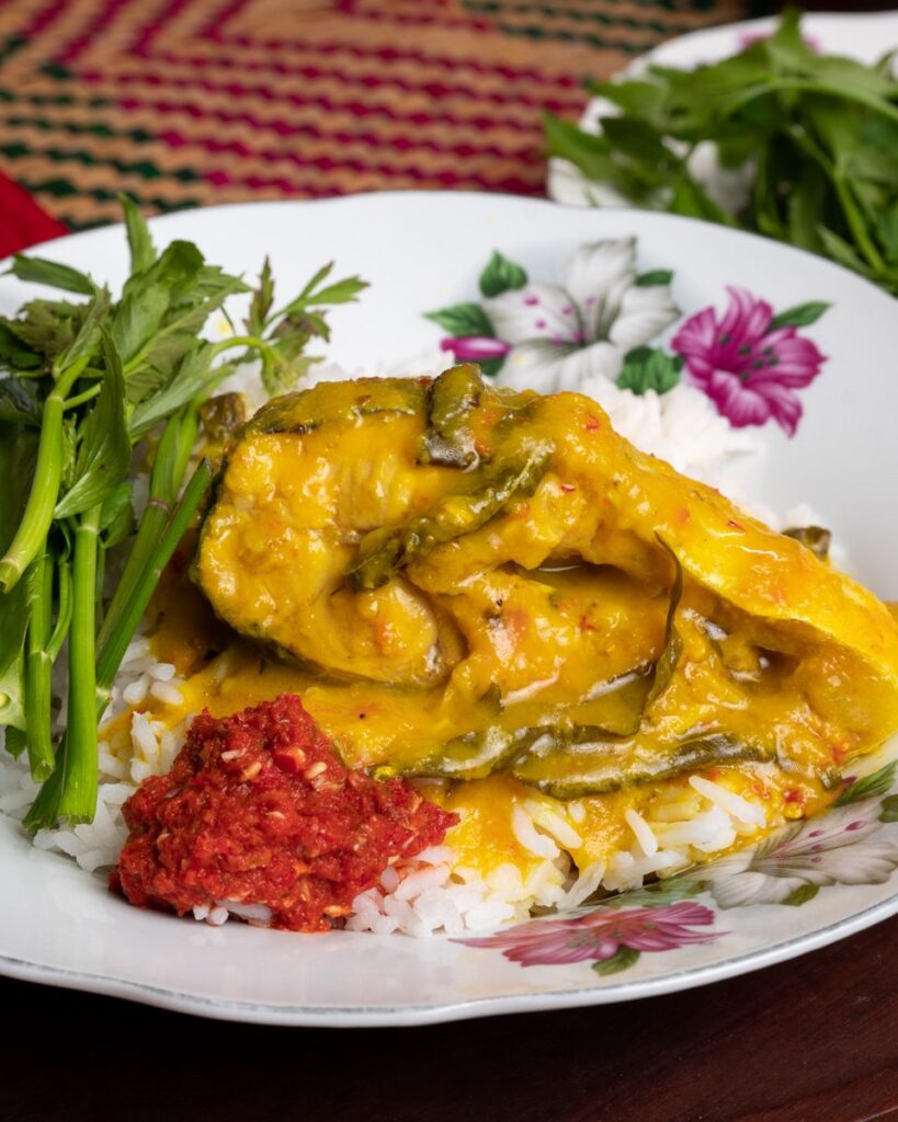 Ikan patin masak tempoyak, a classic East Coast food from Temerloh, Pahang