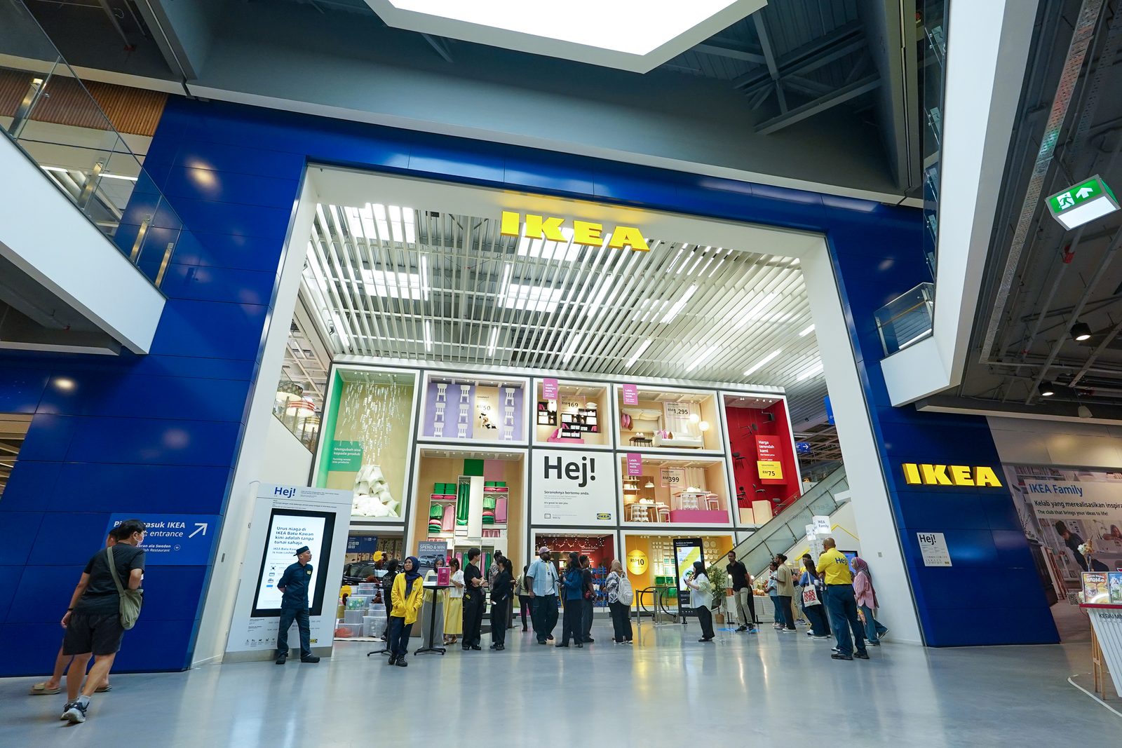 IKEA Batu Kawan store entrance during the Sorted Lah! Open House