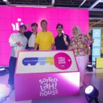 IKEA Sorted Lah! house launch with guests at the Sorted Lah! key podium