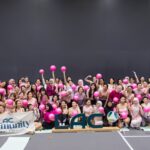 LAC Community and FemFamm participants in pink at the Pink October breast health event in Kota Damansara
