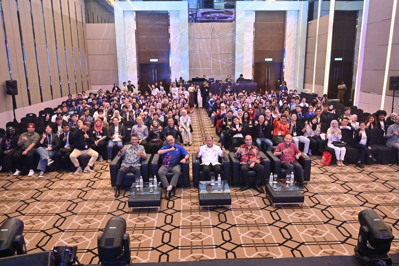 LEVEL UP KL 2026 officiation ceremony audience at CCEC Bangsar South