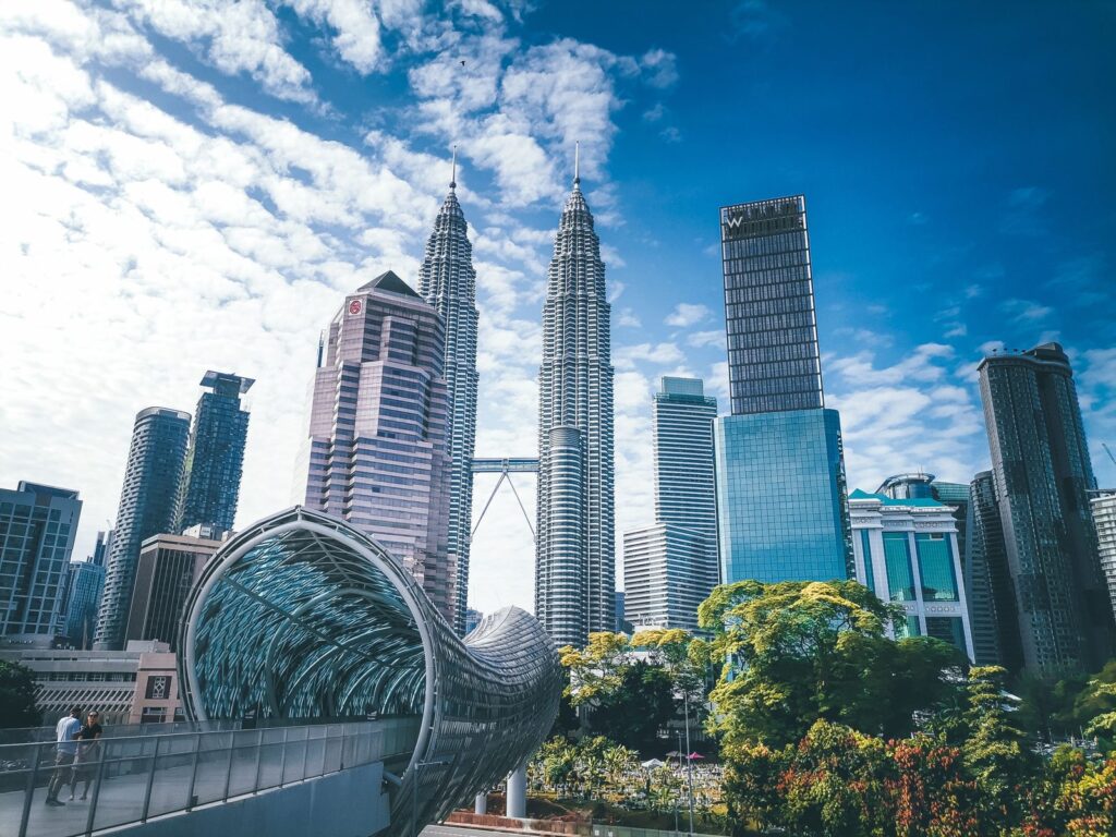 Malaysia Tourism Budget 2027 – Kuala Lumpur skyline with Petronas Twin Towers