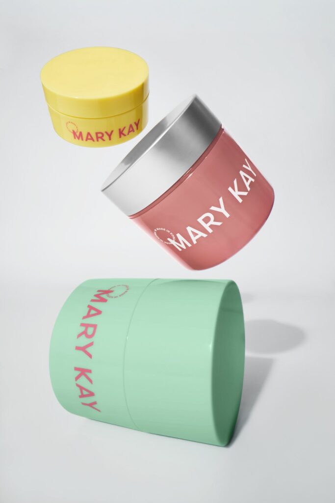 Mary Kay K-Beauty Texture Edit trio: Melt-In Cleansing Balm, Collagen Moisturizing Gel and Snail Gel Face Patches