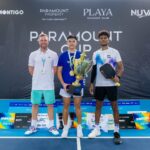 Paramount Cup 2026 Men's Singles Open podium at PLAYA Racquet Club, PARC Subang