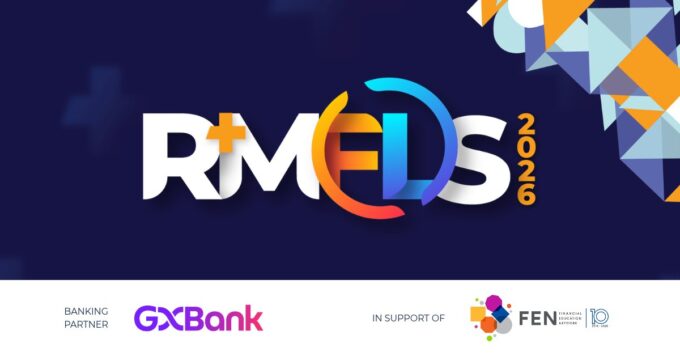 RMFLS 2026 RinggitPlus Malaysian Financial Literacy Survey key visual with banking partner GXBank and the Financial Education Network (FEN)